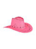 relaxdays 2x Cowboyhut in Pink