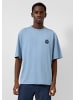 QS T-Shirt in 53D0_blassblau