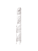 Beliani Badezimmerregal BIELLA in Weiß - (W) 35 x (H) 158 x (L) 35 cm