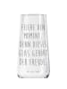 Mr. & Mrs. Panda Sektglas Spruch Sektglas Freude mit Spruch in Transparent