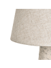 Beliani Tischleuchten HUMUYA in Beige/Blau - (W) 28 x (H) 50 x (L) 28 cm