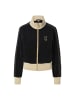 Hummel Track Jacket in black/beige
