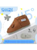 Yihakids Baby Krabbelschuhe aus Leder, weiche Lauflernschuhe mit rutschfester Sohle 