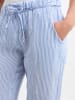 Marie Lund Hose in blau weiß