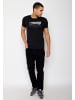 GreenBomb T-Shirt Nature Cliffsail in Schwarz