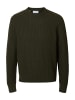 SELECTED HOMME Pullover 'Tom' in dunkelgrün