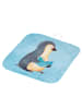 Mr. & Mrs. Panda Kochlappen Pinguin Buch ohne Spruch in Eisblau