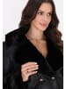 faina Damen Jacket in Schwarz