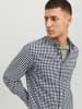 Jack & Jones Hemd Slim Fit JJEGINGHAM in Weiß