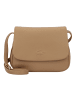 Lacoste City Court Umhängetasche Leder 22 cm in warm beige