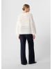 comma Strickpullover in 0120_weiß