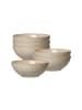 Ritzenhoff & Breker 6er Set Speiseteller Omara ø 15,5 cm beige in beige