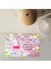 Mr. & Mrs. Panda Puzzle Einhorn Ballerina mit Spruch in Rot Pastell