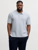 JACK & JONES PLUS Gestricktes Polo in Chambray Blue