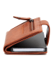 The Chesterfield Brand Barrea Geldbörse RFID Schutz Leder 7 cm in cognac