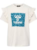 Hummel T-Shirt Hmlflowy Mädchen in MARSHMALLOW