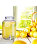 relaxdays Getränkespender in Transparent - 5 l