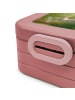 Mr. & Mrs. Panda MEPAL Bentobox Hase Igel Design ohne Spruch in Rot Pastell