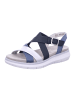 remonte Sandale in denim/argento/pazifi