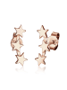 Elli Ohrringe 925 Sterling Silber Sterne, Astro, Stern in Rosegold