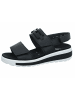 Semler Keilsandalen für Damen in Schwarz