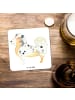 Mr. & Mrs. Panda Coaster Hund Australien Shepherd ohne Spruch in Weiß
