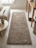KADIMA DESIGN Teppich Hochflor Shaggy Waschbar Einfarbig RHEIN Strapazierfähig in Beige