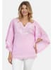 usha FESTIVAL Damen Poncho in Rosa Weiss