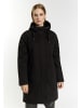 DreiMaster Damen Winterparka in Schwarz