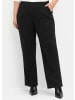 sheego Stoffhose in schwarz