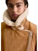Marc O'Polo DENIM Velourslederjacke regular in Wood Grain