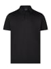 Ragman Poloshirt Basic in Schwarz