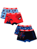 Spiderman Spiderman Boxershorts 4er Pack Unterhosen in blau