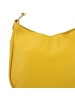 Florence Florence Schultertasche, Shopper Leder gelb ca. 30cm