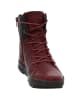 Think! Schnür-Stiefeletten für Damen in bordeaux