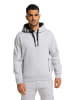 Bruno Banani Hoodie ohne Reißverschluss REED in Grau / Melange