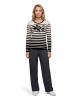 Betty Barclay Basic Shirt mit Print in Beige/Schwarz