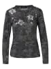 KOROSHI Langarm-T-Shirt in SCHWARZ