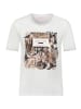 Betty Barclay Basic Shirt mit Aufdruck in Patch Cream/Brown