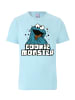 Logoshirt T-Shirt Sesamstrasse - Krümelmonster in hellblau