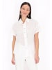 Usha Women Shirt in white