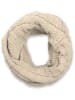 styleBREAKER Strick Loop Schal in Beige