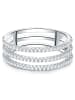 Trilani Ring Sterling Silber Zirkonia weiß in silber
