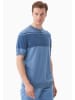 Organication T-Shirt "MOR17954" in Coronetblau/Hellnavy
