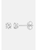 Ethische Diamanten Ohrringe aus 375 Weißgold mit Lab Grown Diamant