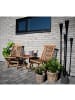 ebuy24 Gartenstuhl Torad Braun 2er Set