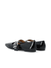 Bianco Mary Jane Schuhe in BlackPatent