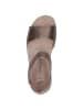 Caprice Sandale in TAUPE METALLIC