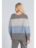 KALITE look Pullover in Grau Blau