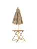 Beliani 2-tlg Outdoor Bistrotisch MOLISE in /Braun